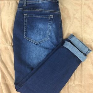 Encore Size 13 Skinny Jeans Cuffed or Uncuffed